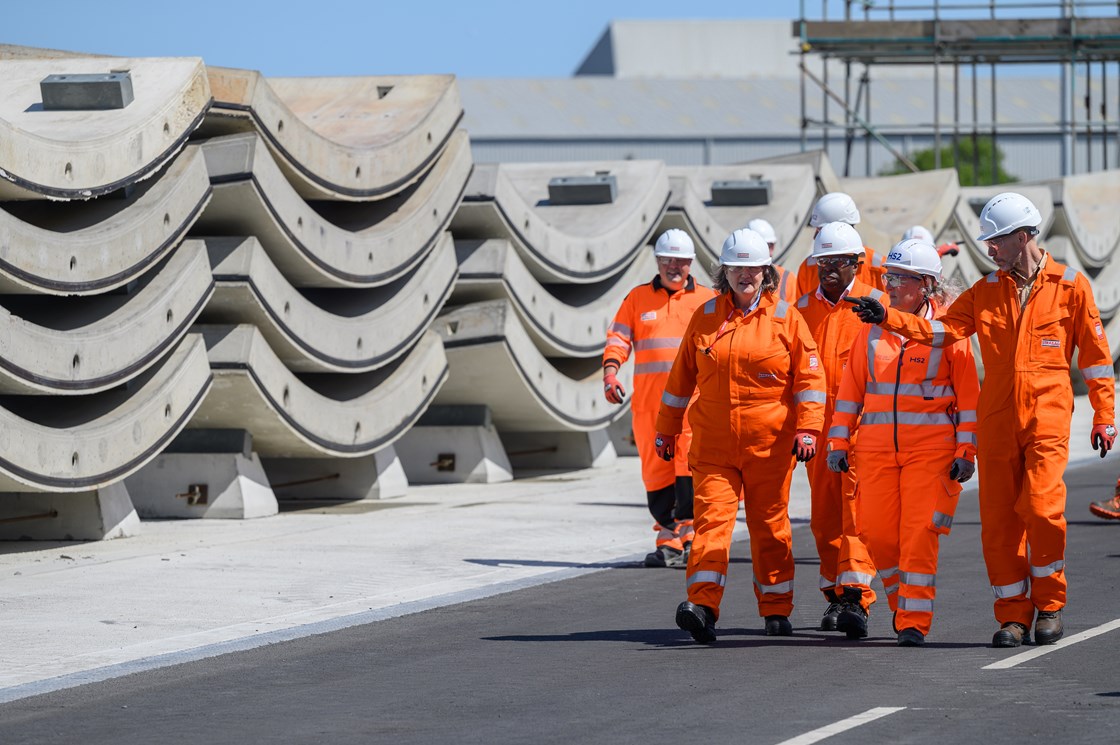 STRABAG factory in Hartlepool begins casting tunnel segments for HS2 London tunnels