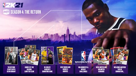 NBA 2K21 - MyTEAM Season 4 - Infographic - Horizontal