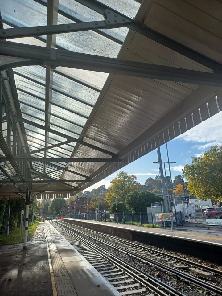 Farncombe station upgrades as part of PDU