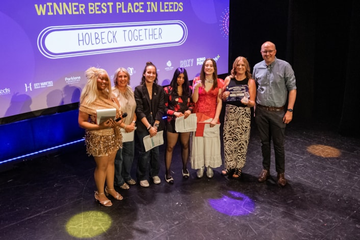 Carnival spirit as charity scoops children's choice in landmark Child Friendly Leeds Awards 2026: Holbeck Together - Child Friendly Leeds Awards