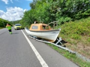 Abandoned boat National Highways: Abandoned boat National Highways
