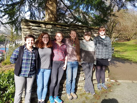 Forestry students for International Women's Day film
