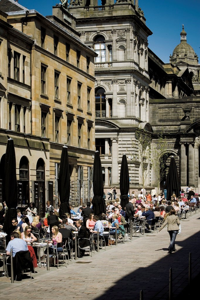 Glasgow visitors - Merchant City