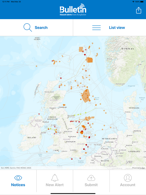 Call for skippers to download and use a free hazard alert app: SIMULA~3