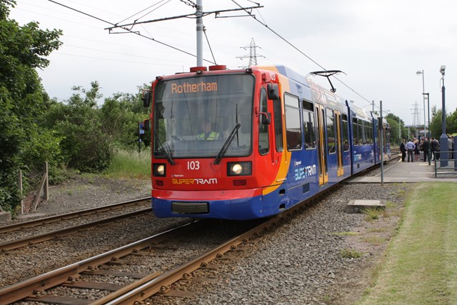 New ideas for value for money rail growth: Sheffield-Rotherham tram