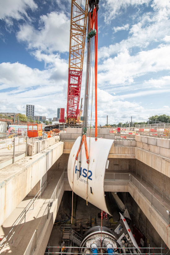 TBM Karen shield lifted into OOC station box portratit