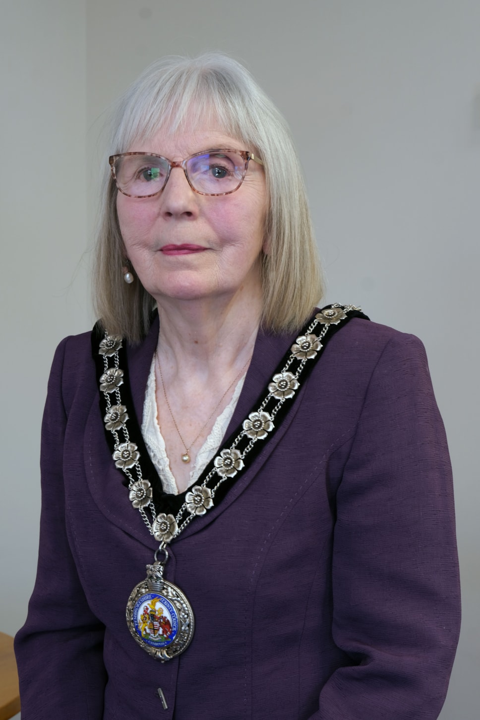 new chairman Cllr Maureen Bowen