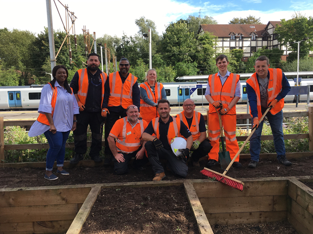 Hadley Wood volunteers