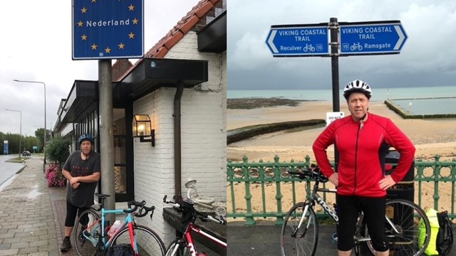 Wayne’s World – Network Rail signaller cycles through Europe to raise funds for Rowcroft Hospice in Torquay: Wayne Dixon on previous fundraising rides