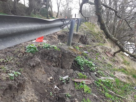 Meikle Cantly landslip