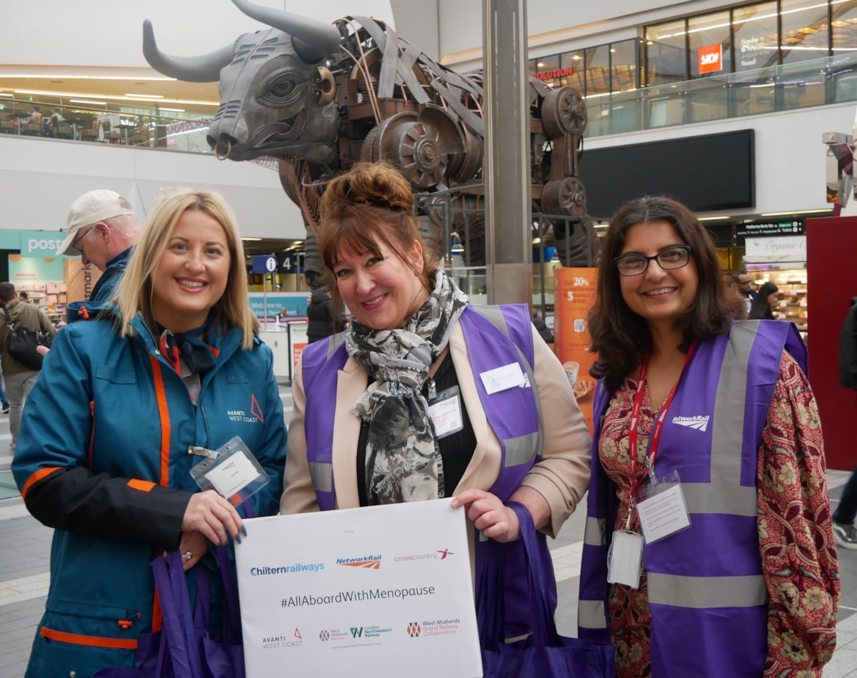 Avanti West Coast encourages conversation amongst colleagues on World Menopause Day