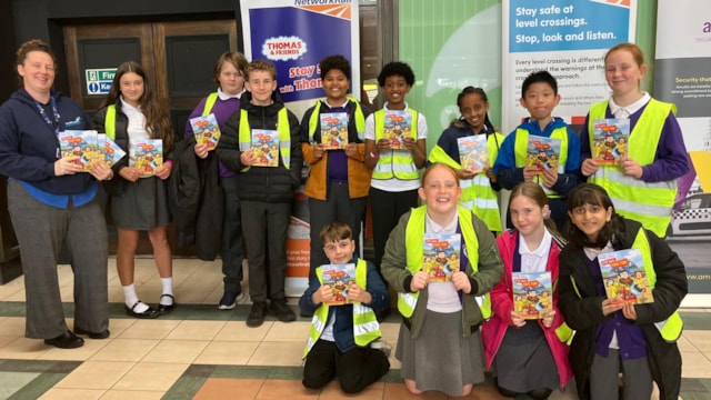 More than 1,000 children learn vital skills at Leeds Station Safety Week: St Francis Primary, Morley