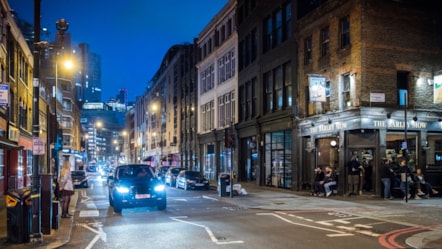 Shoreditch by night