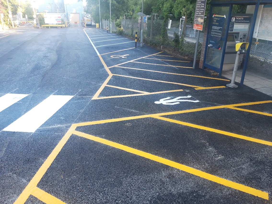 Work to deliver car park improvements for passengers reaches the half way point: Car park renewals 5