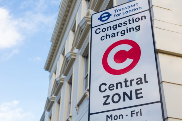 TfL Image - Congestion Charging Zone sign