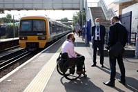 Paralympian Andy Barrow chairs new panel to improve rail journeys for everyone: ATAP 05082021-024