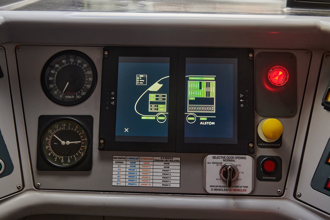First testing of retrofitted ETCS train at RIDC2