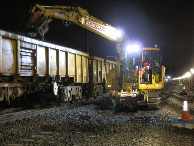 Track renewal at Langley (1)