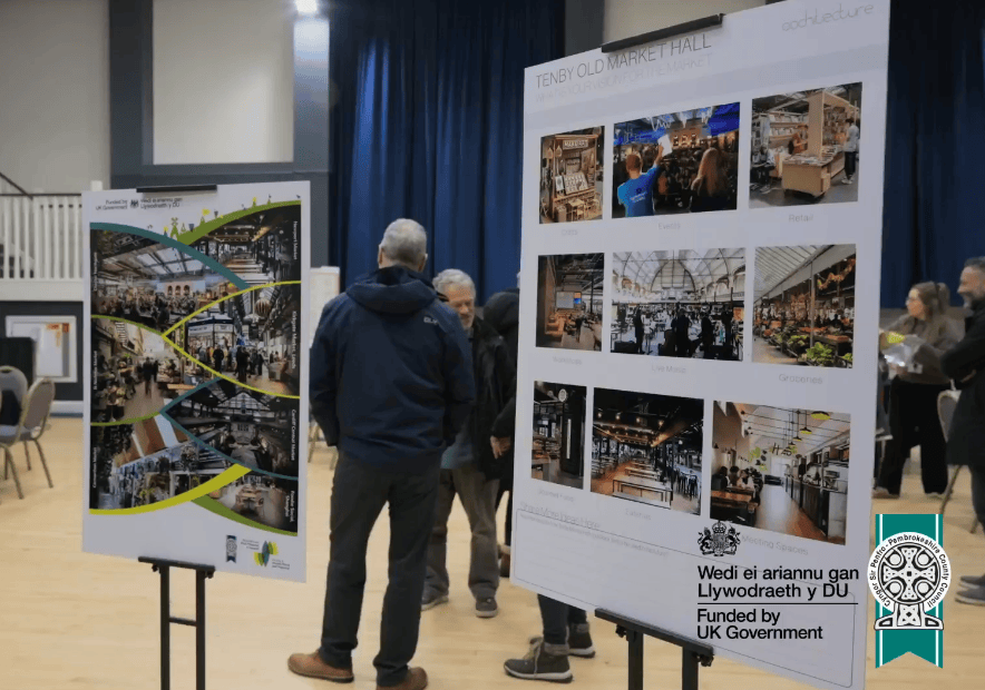 Tenby Market - Farchnad Dinbych y pysgod