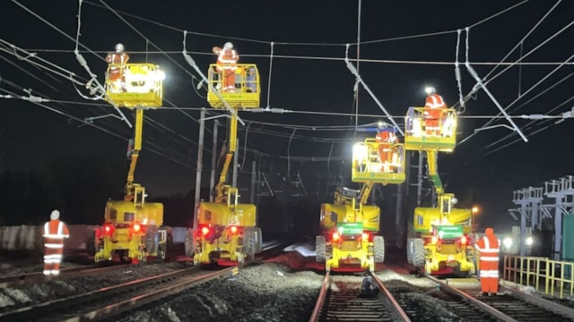 Upgrades this weekend affecting London journeys and services between Leicester and Peterborough: 1-2 March 2025 work OLE125 (1)