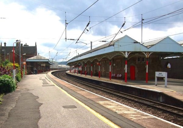 Work starts to make Penrith railway station accessible for all: Penrith Station platforms
