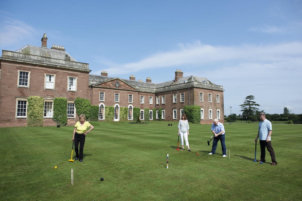 Holme Lacy House Croquet