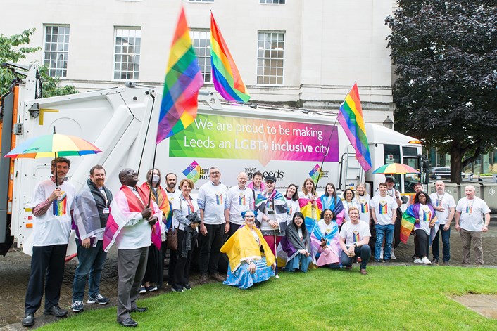 Council staff beam with pride in the lead up to this weekend’s celebrations: PRIDE photo shoot (1)