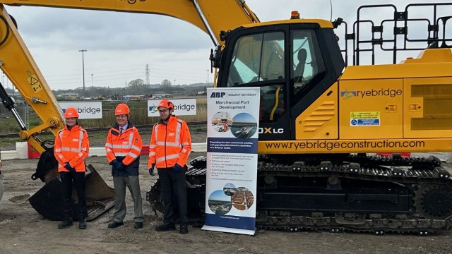 Solent Freeport groundbreaking March 2024 hero image