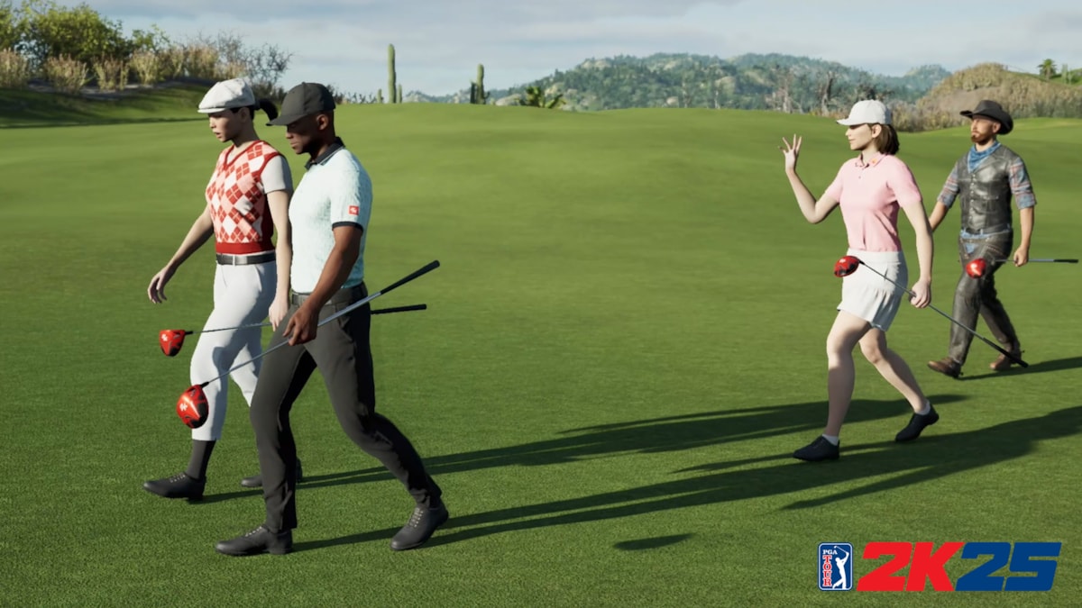 PGA TOUR 2K25 Nintendo Switch 2 Group Shot-2