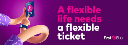 Flexi Ticket Banner animation