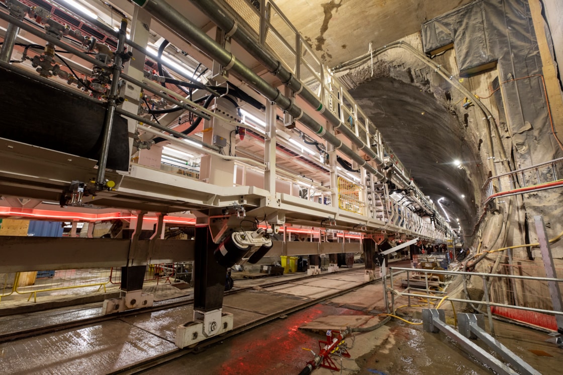 Euston tunnel TBM Madeleine launched at Old Oak Common January 2026-2