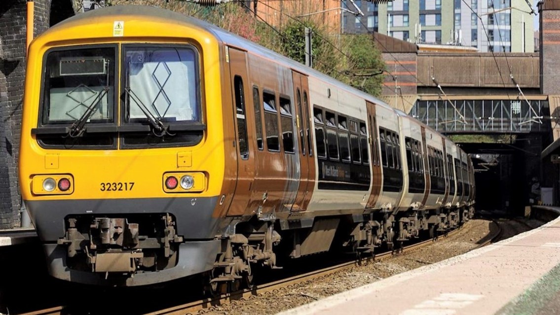 West Midlands Railway stock image