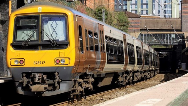 Engineers race to fix 25,000-volt overhead cables on Cross City line: West Midlands Railway stock image