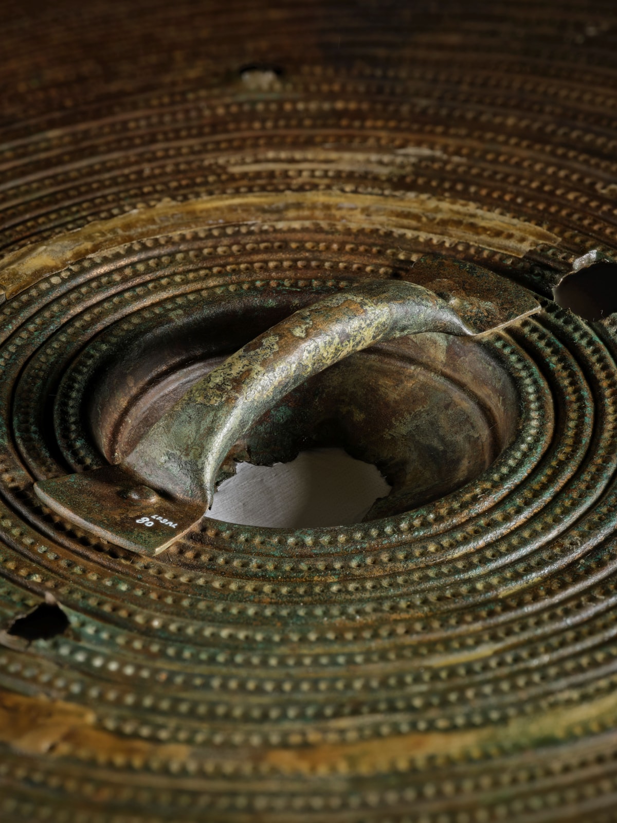 Bronze Age shield discovered in Beith. Image © National Museums Scotland 3