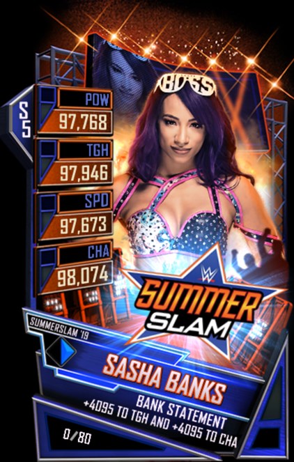 WWESC S5 Sasha Banks SS19