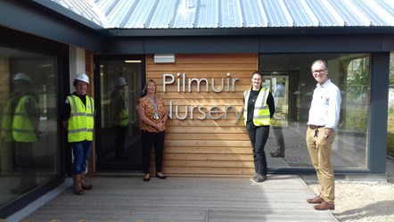 New Pilmuir Nursery handover