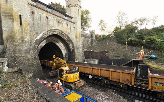 Brighton Mainline Upgrade Clayton Tunnel Oct 18 (9)