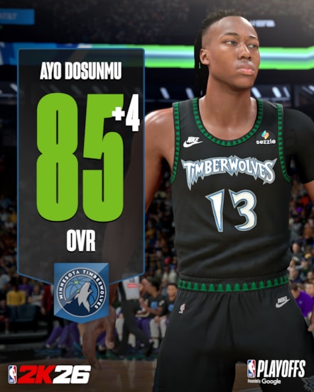 NBA 2K26 Ratings 10 - Ayo Dosunmu Vertical
