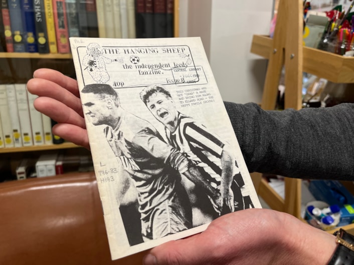 Voice of the Fans zines: Librarian Antony Ramm looks over the collection. The show will include copies of the popular Leeds United fanzine The Square Ball, featuring Elland Road idols including Gordon Strachan and Lucas Radebe, Marching Altogether, founded by Leeds fans to campaign against racism and fascism in football and Bradford City’s City Gent – the longest running football zine in the country.

Exploring the huge and varied impact grassroots self-publishing has had on football fan culture, the exhibition, which is co-produced with British Library, will trace the birth of zines in the 1970s, right through to modern, multimedia content.