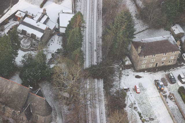 Storm Barra means service alterations for some passengers: Storm Arwen - trees on line near Aberdeen
