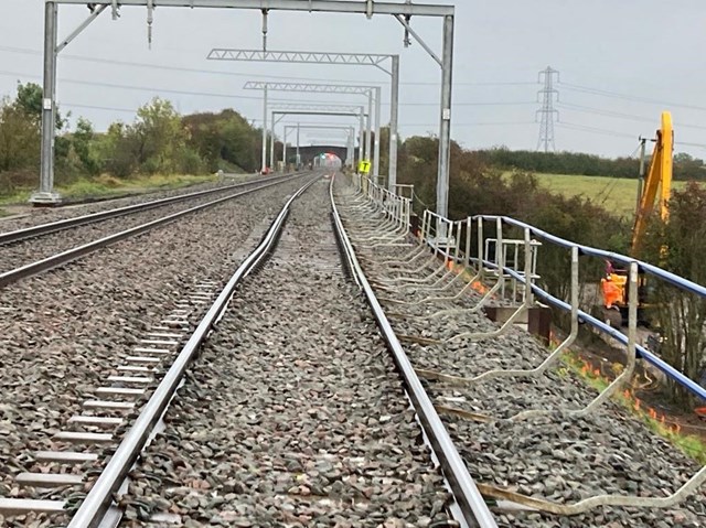 Disruption around Market Harborough as Network Rail undertakes urgent repair work to railway: Braybrooke engineering work site