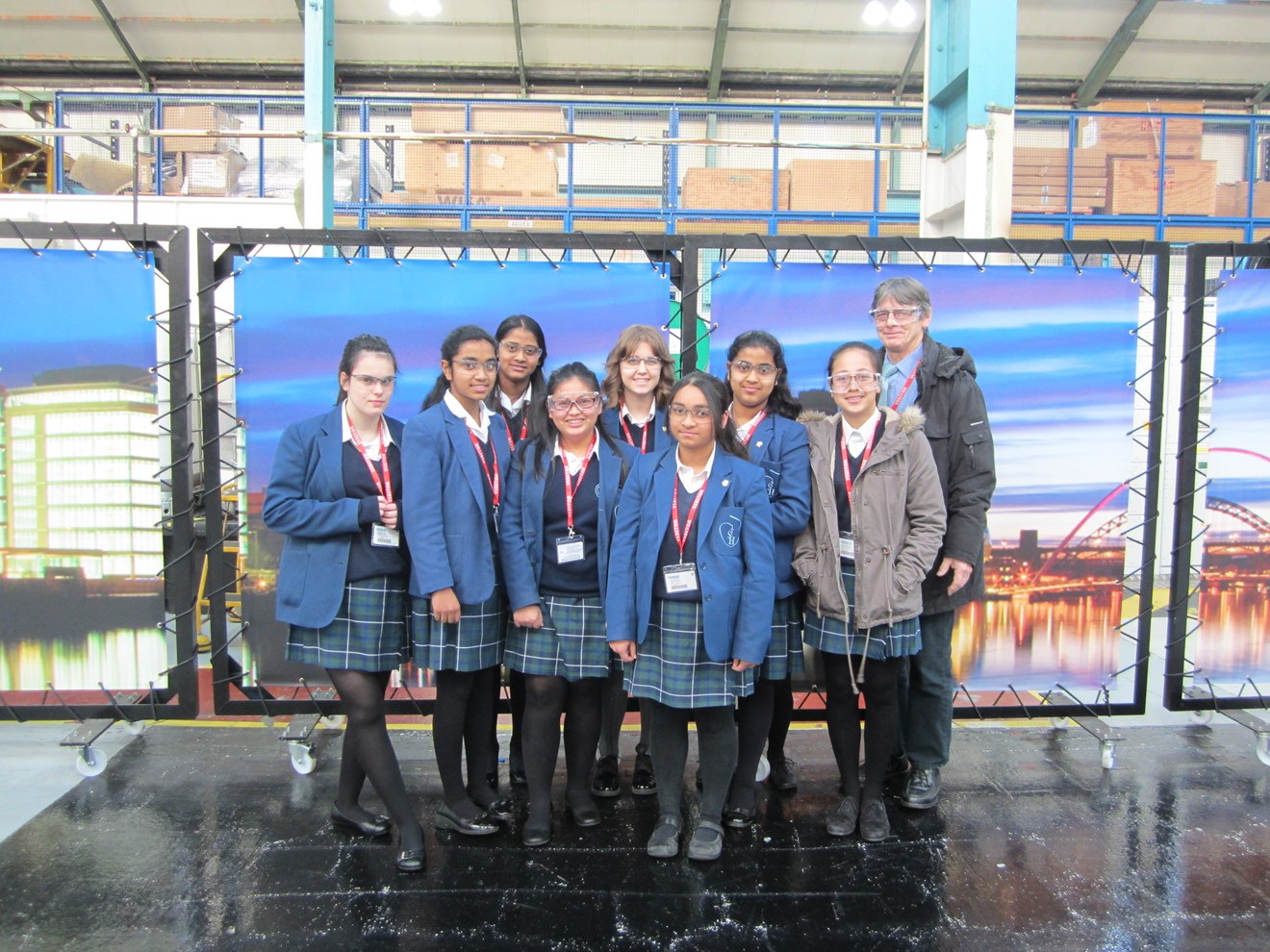 Siemens  and Tyne Metropolitan College pioneer new outreach project: students-from-sacred-heart-full-size.jpg