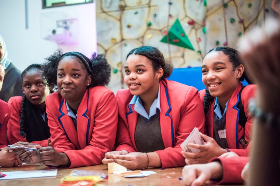 Hackney secondary school pupils