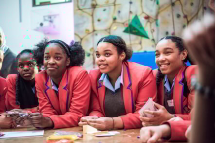 Hackney secondary school pupils