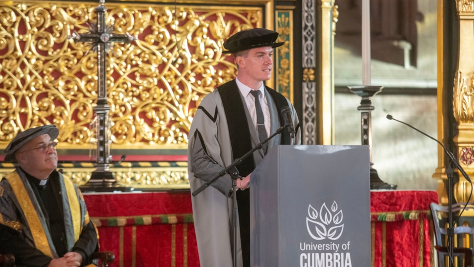 Nathan Pow Alumnus of the year 25 speech