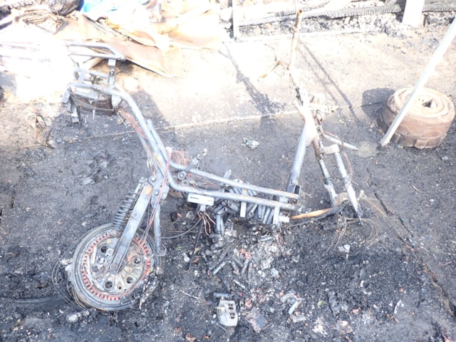 E-bike fire in Penge - September 2023