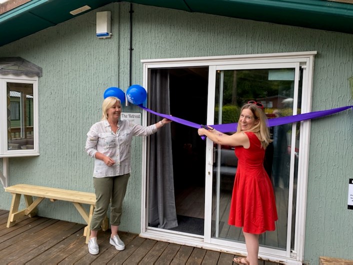 New holiday lodge for foster carers opens at Rudding Park: foster care lodge