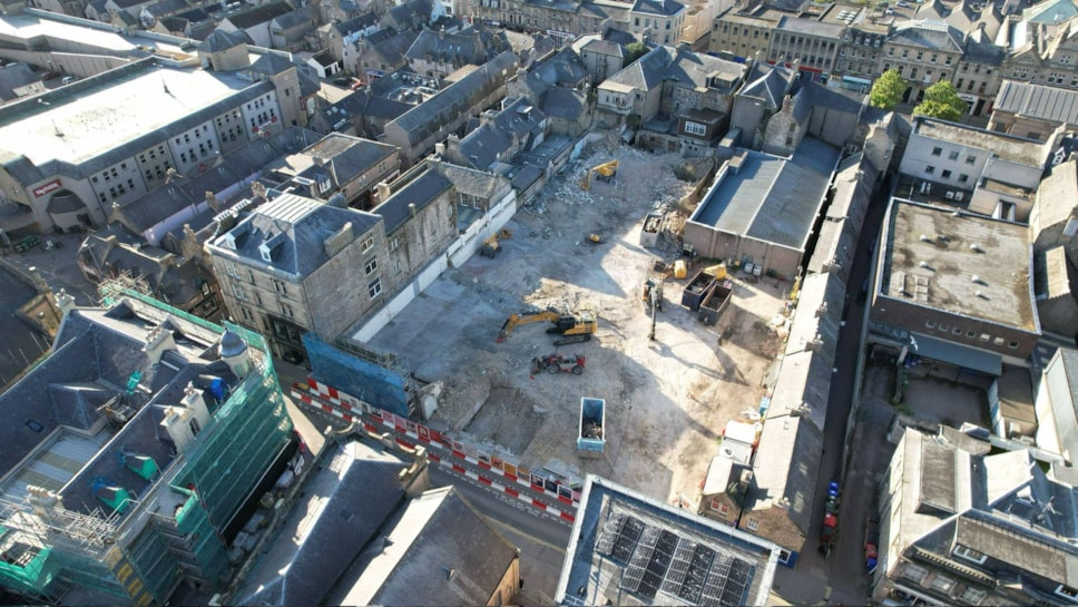 South Street - initial demolition phase completed