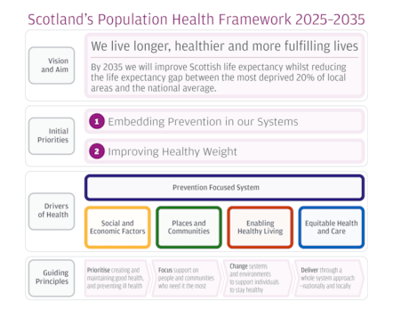 Summary - Graphic - Summary - Population Health Framework - June 2025