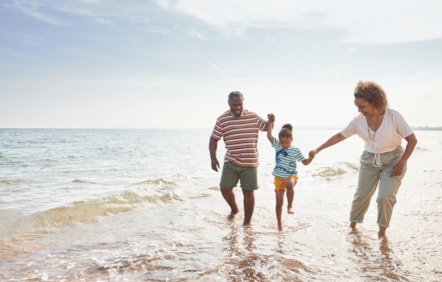 Beach fun at Weymouth Bay